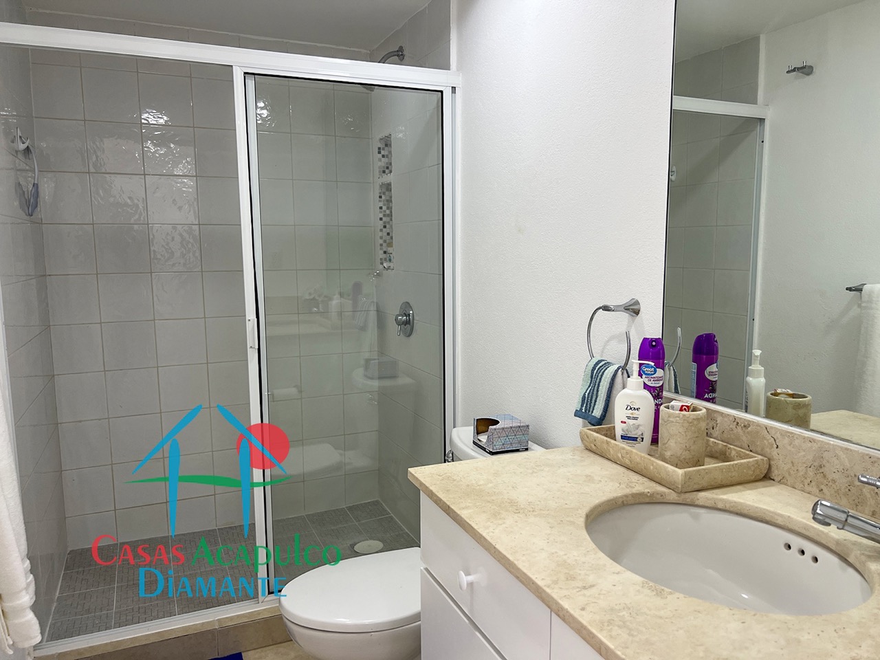 Acqualina Skylife Torre Sur 1701 - Baño completo 1